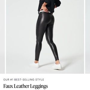 Spanx #1 Best Seller Faux Leather Leggings